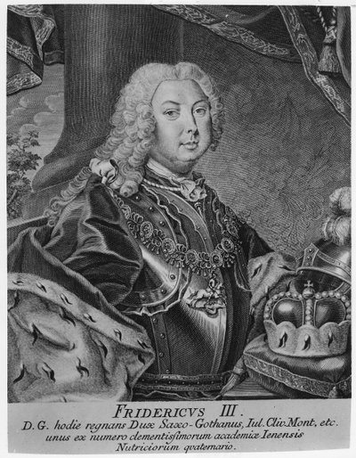 Retrato de Federico III de German School